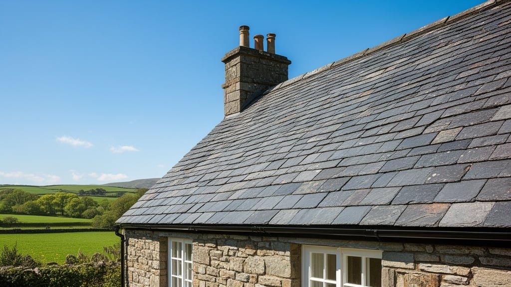 Beautiful slate roof